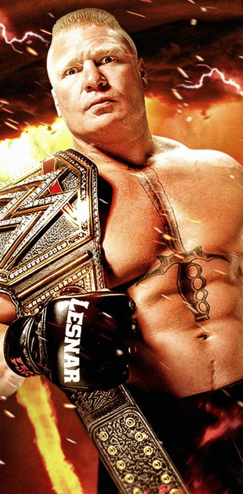 Brock Lesnar - Chaotic87 - ZEDGE, WWE에서 Brock Lesnar HD 전화 배경 화면